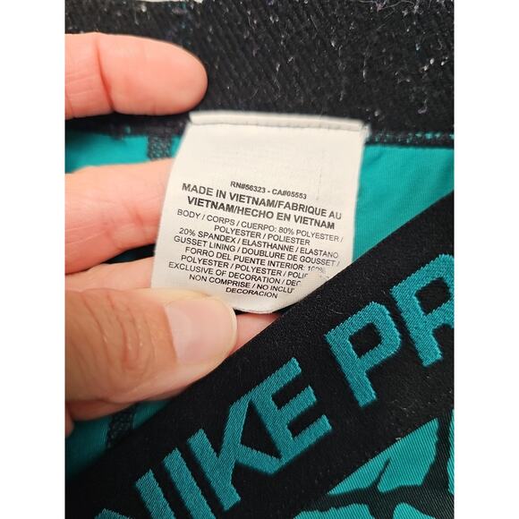 Nike Pro Shorts Womens Small Dri Fit Active Volleyball Gym Fitness - Picture 5 of 7